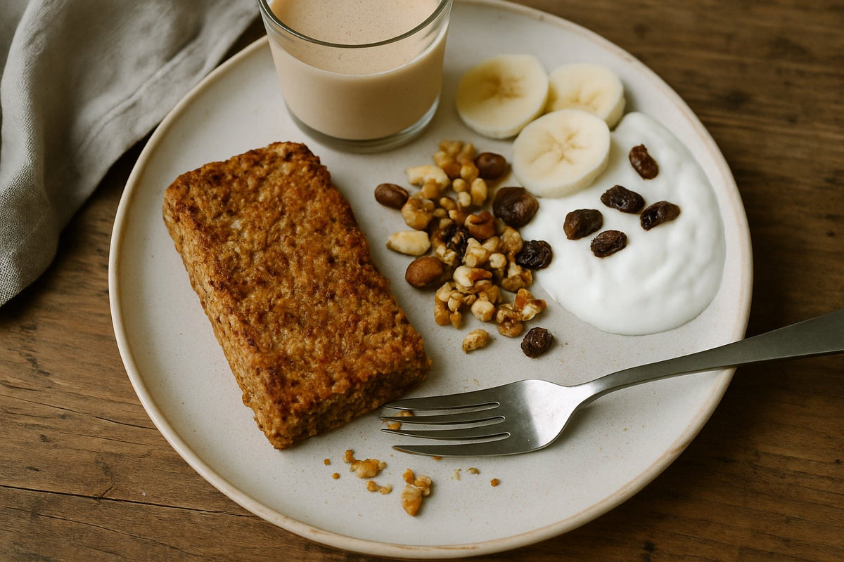 Oat bars with nuts