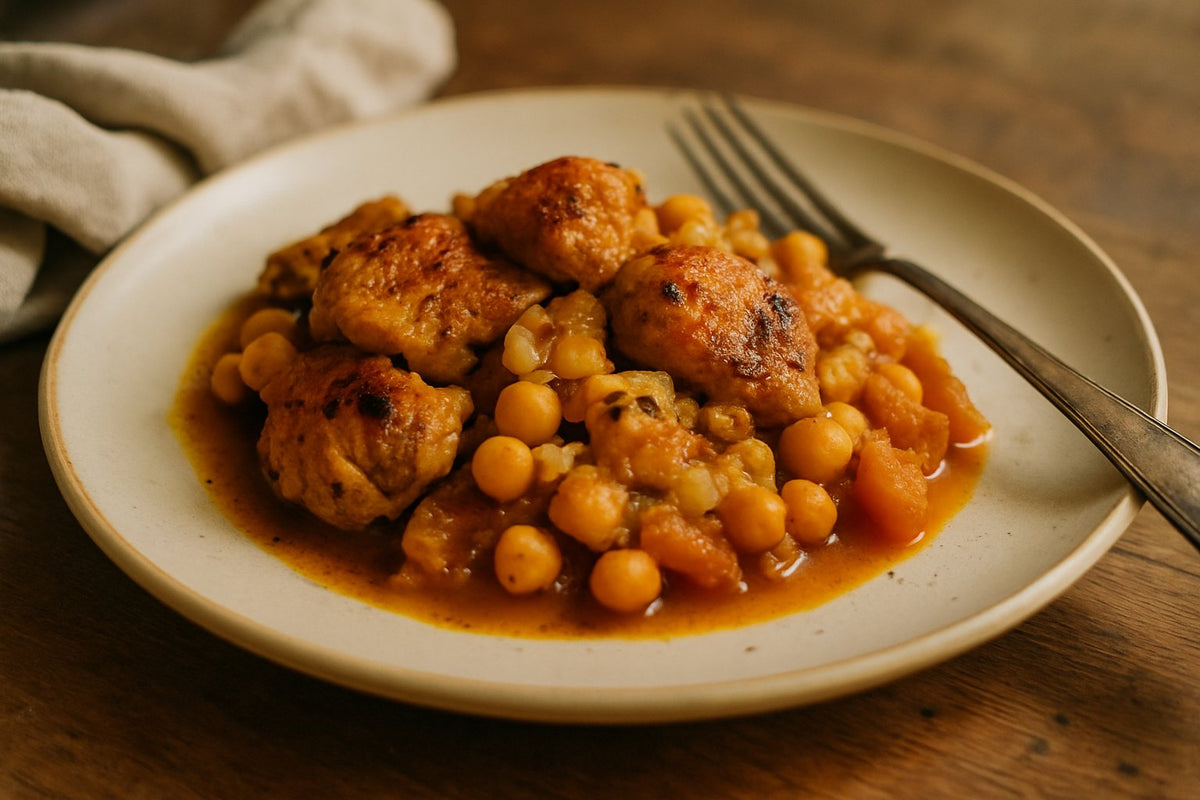 Marokkanisches Hähnchen-Tajine