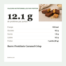 Barre Protéinée Caramel Crisp voedingswaarde
