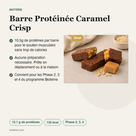 Barre Protéinée Caramel Crisp voordelen