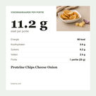 Proteïne Chips Cheese Onion voedingswaarde