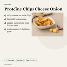 Proteïne Chips Cheese Onion voordelen