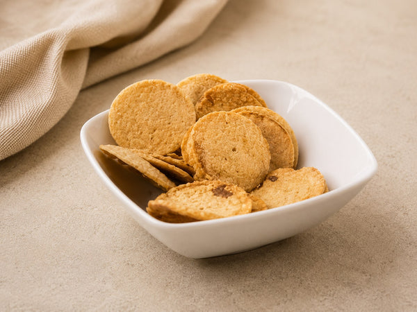 Proteïne Chips Salt & Vinegar — alle 4 fases · Bioteine proteïne