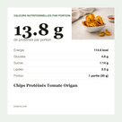 Chips Protéinés Tomate Origan voedingswaarde