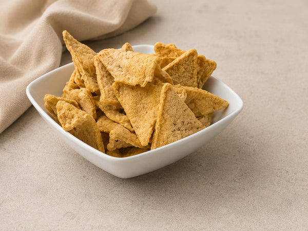 Proteïne Chips Tortitos Chicken — alle 4 fases · Bioteine proteïne