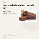 Low-carb chocolate crunch bar voordelen