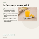 Fatburner ananas stick voordelen