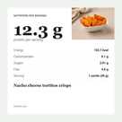 Nacho cheese tortitos crisps voedingswaarde