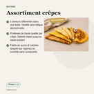 Assortiment crêpes voordelen