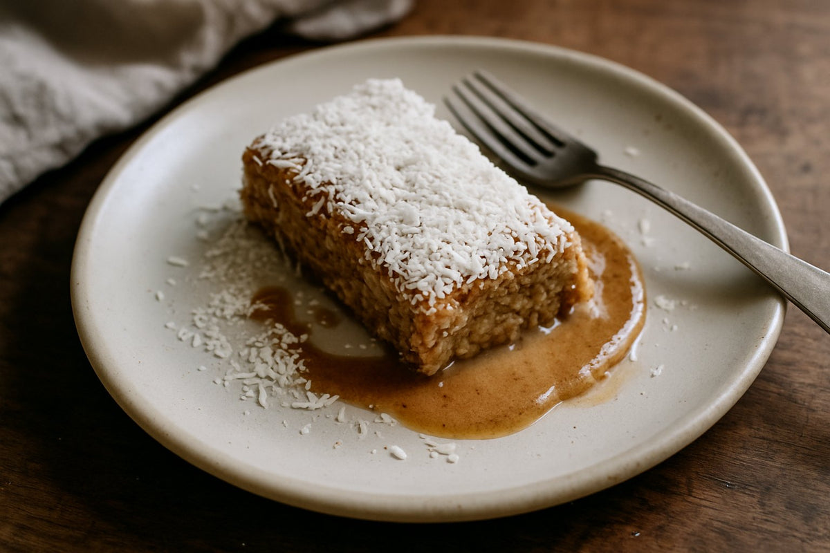 No-Bake-Riegel-Häppchen mit Kokos