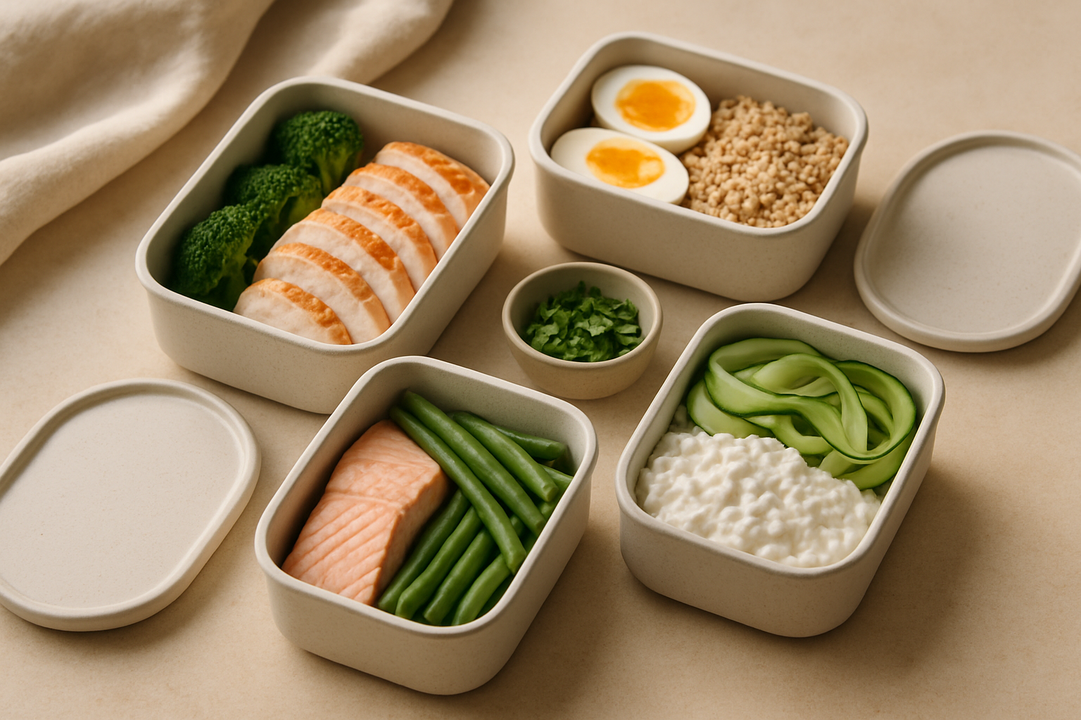 Eiwitrijke meal prep: een week vooruit koken om af te vallen
