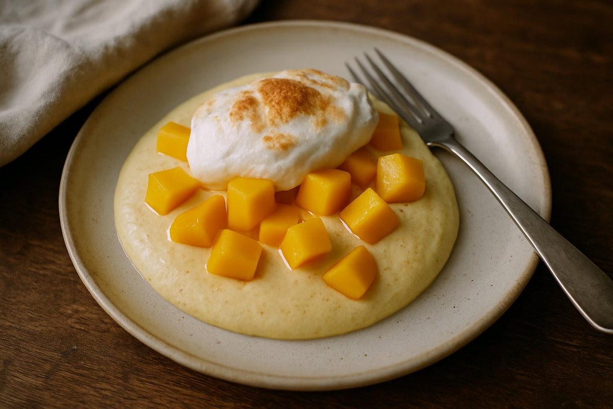 Mango-Joghurt Protein-Mousse