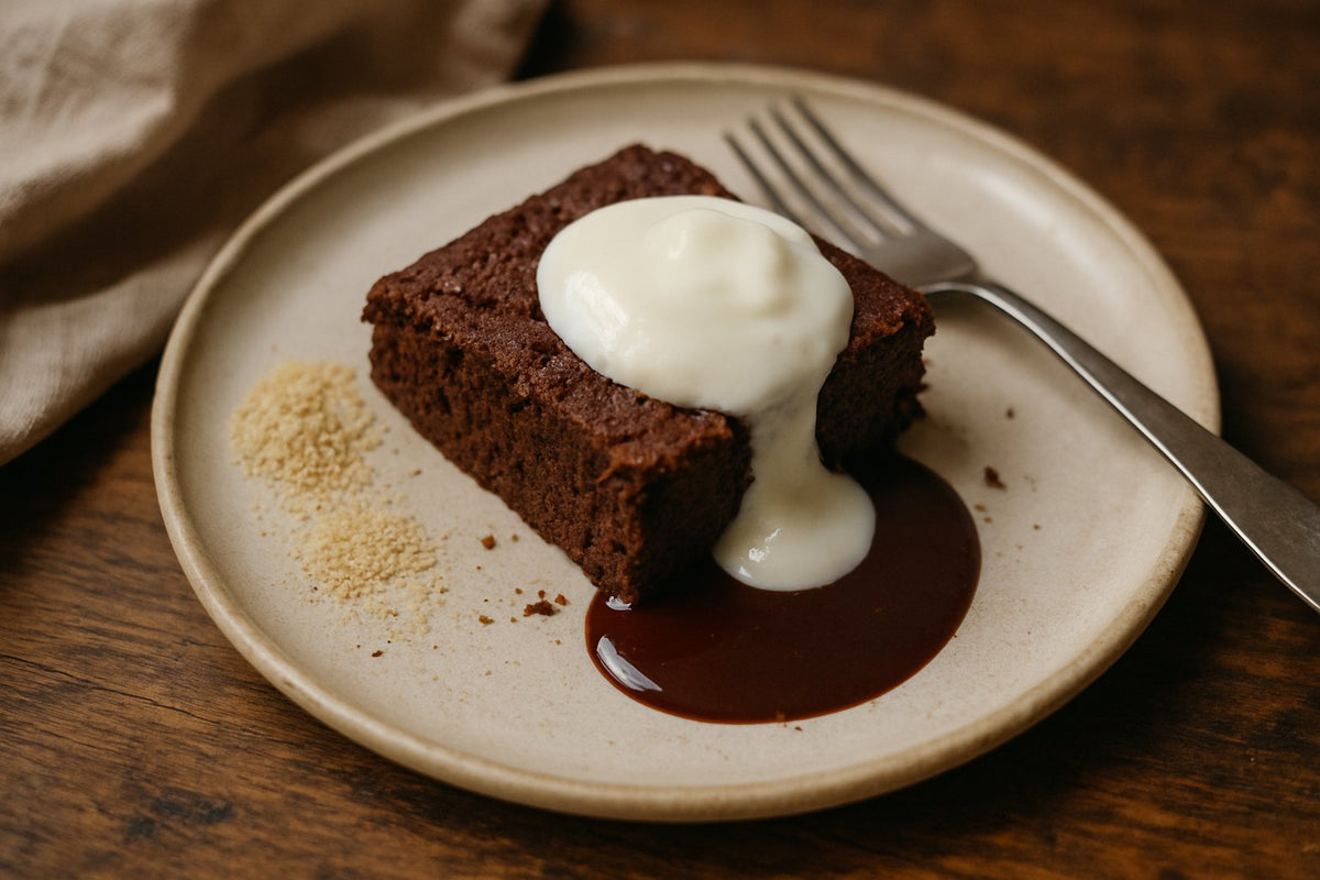 Proteine brownies met amandelmeel