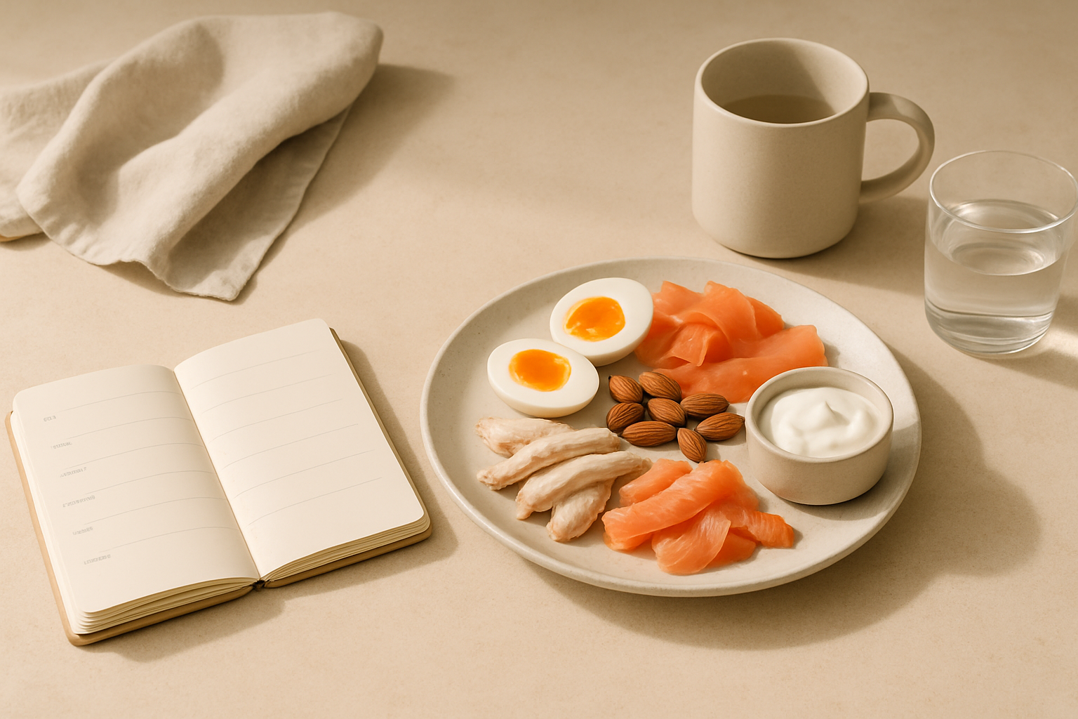 Eiwitdieet weekmenu: gratis 7-dagen schema om af te vallen