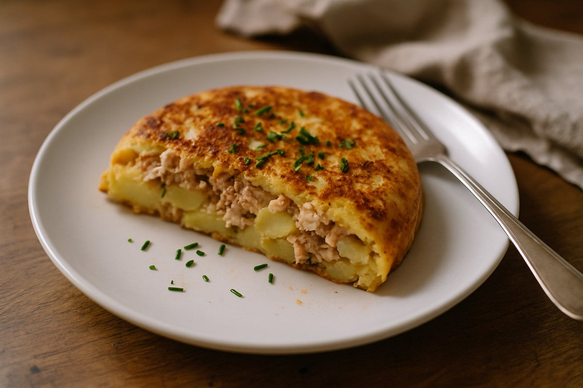 Spanische Tortilla mit Thunfisch