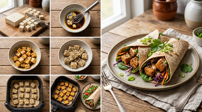 Airfryer sesamtofu
