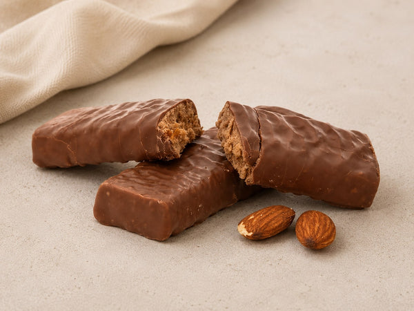 Proteïne Reep Amandel Chocolade Caramel — Fase 2-4 combi & levensstijl · Bioteine proteïne