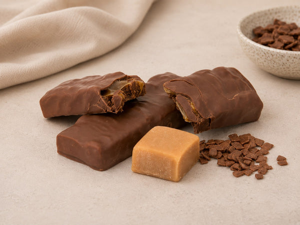 Proteïne Reep Chocolade Caramel Pinda — Fase 2-4 combi & levensstijl · Bioteine proteïne