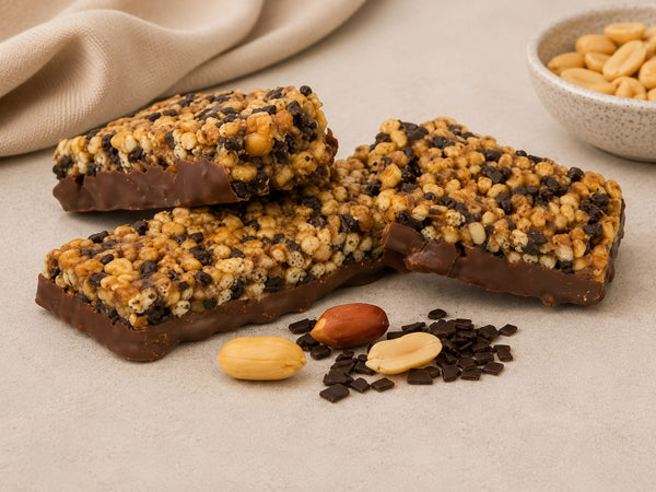 Proteïne Maaltijdreep Chocolade Pinda Crisp — Fase 2-4 combi & levensstijl · Bioteine proteïne