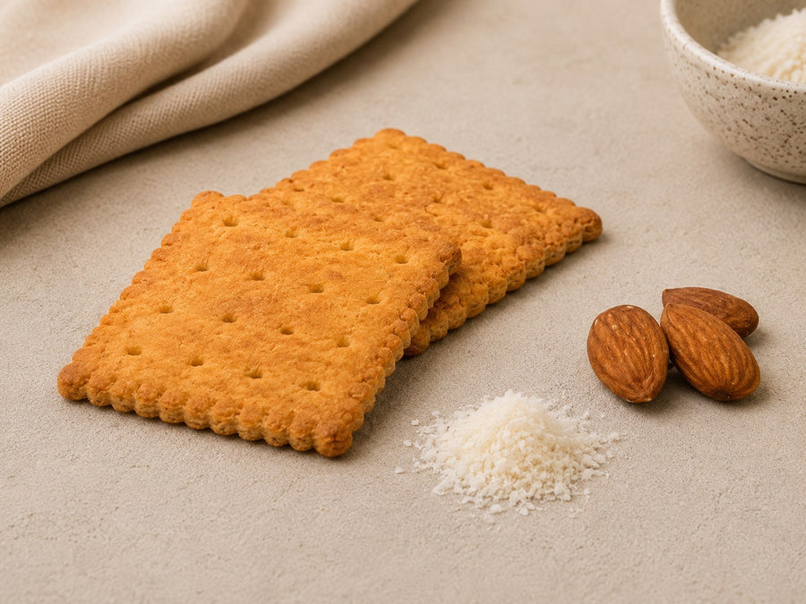 Biscuit kokos amandel — Fase 2-3 combi & overgang · Bioteine proteïne