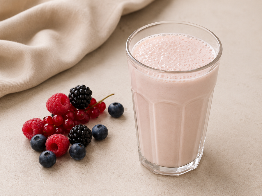 Bioteine bosvruchten proteïne shake