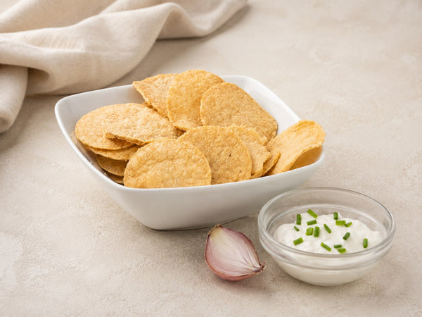 Proteïne Chips Cream Union — alle 4 fases · Bioteine proteïne