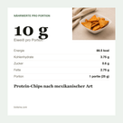 Protein-Chips nach mexikanischer Art voedingswaarde