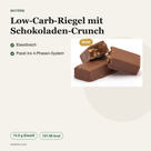 Low-Carb-Riegel mit Schokoladen-Crunch voordelen