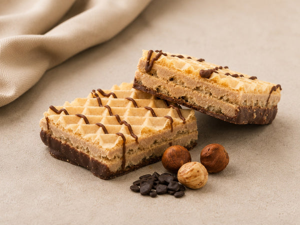 Proteïne Wafel Chocolade Hazelnoot — Fase 1-2 power start & combi · Bioteine proteïne