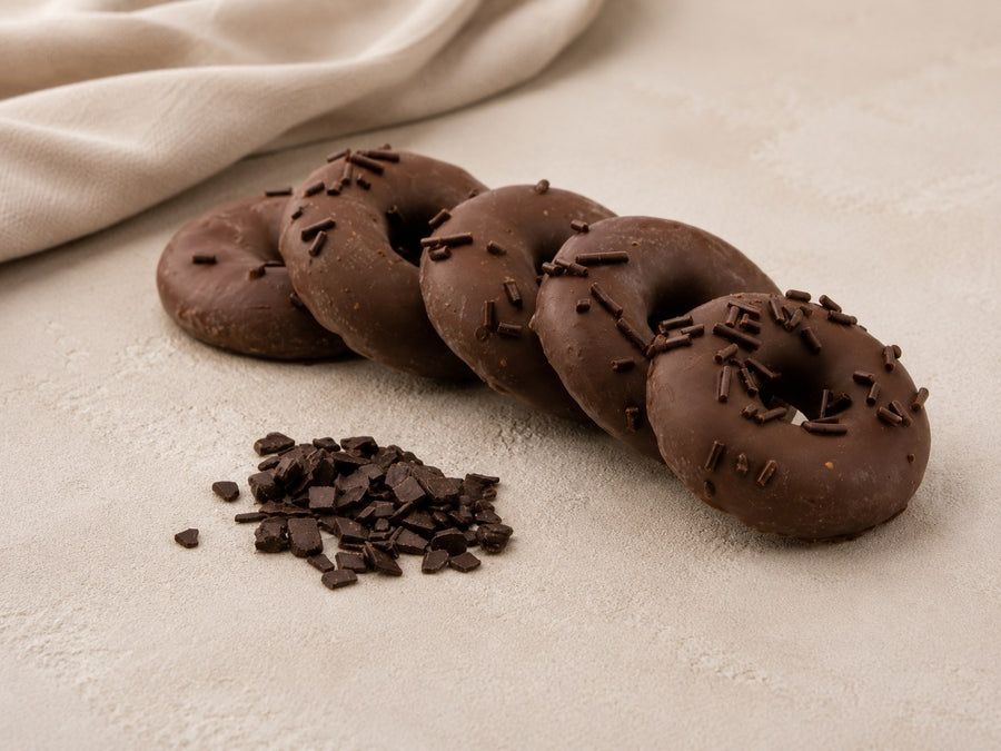 Chocolade rings puur met deco — Fase 2-3 combi & overgang · Bioteine proteïne