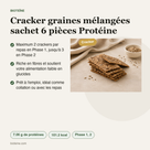Cracker graines mélangées sachet 6 pièces Protéine voordelen
