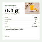 Pineapple Fatburner Stick voedingswaarde