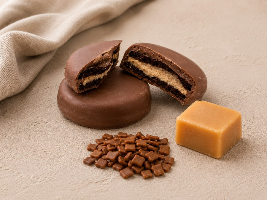 Oreo koekjes dubbel chocolade caramel