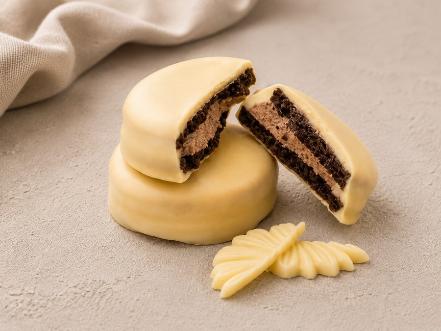 Eiwitrijke koekjes extra chocolade wit