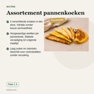 Assortement pannenkoeken voordelen