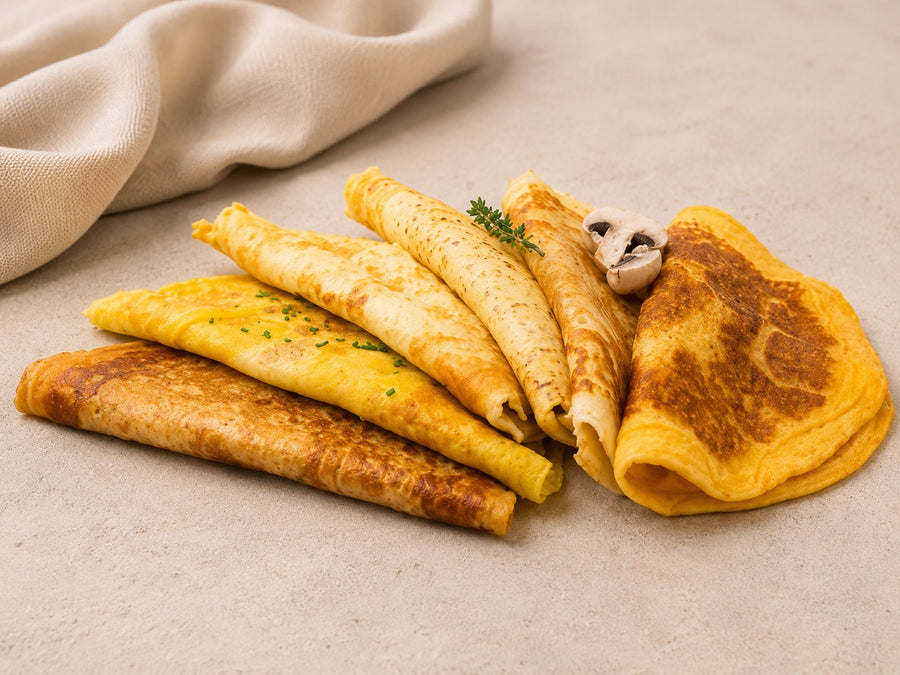 Assortiment pannenkoeken