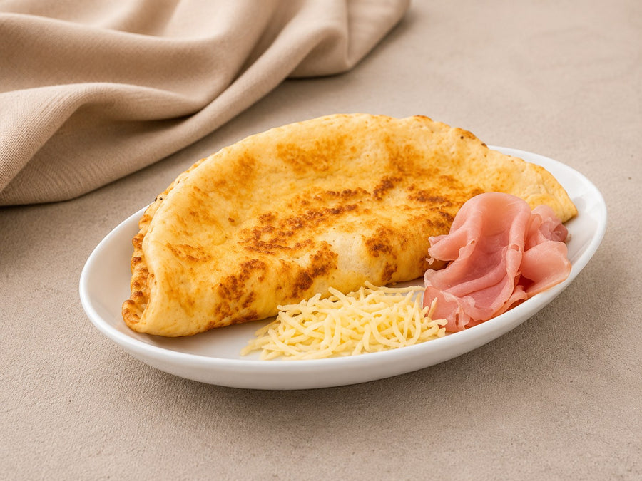Pannenkoek bacon kaas proteïne