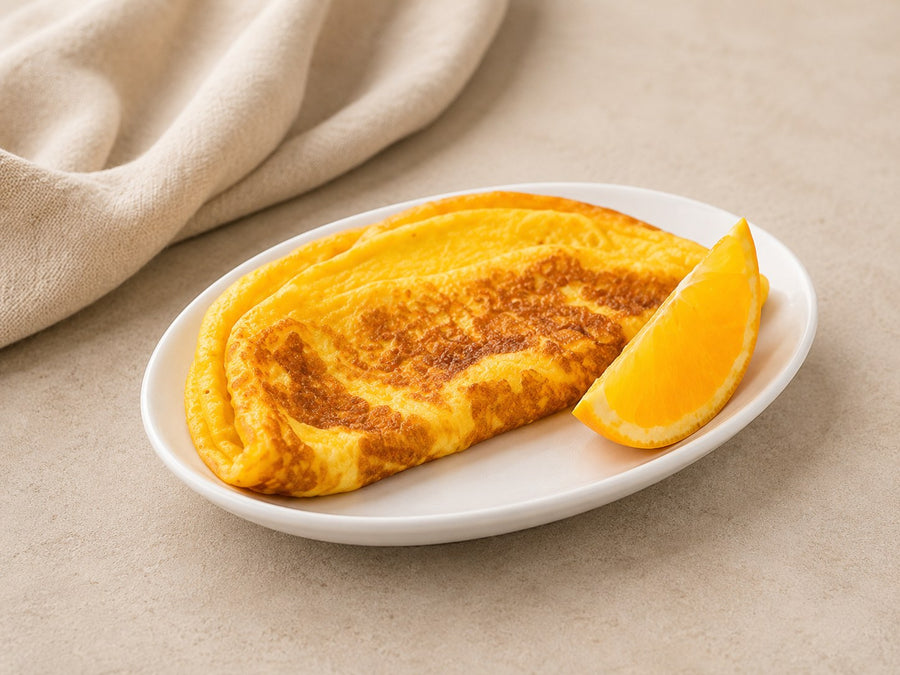 Pannenkoek sinaasappel proteïne