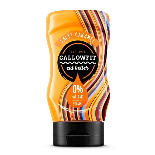 Salty caramel Saus zonder toevoeging vet en suiker